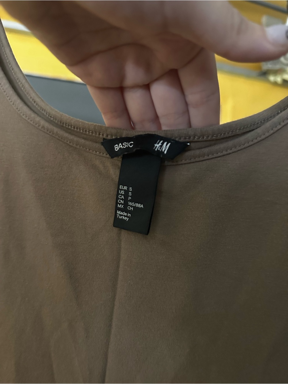 H&M Brown Sleeveless Midi Tank Dress - Picture 3 of 3